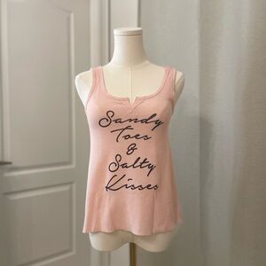 Abercrombie & Fitch Pastel Pink Sleeves Top